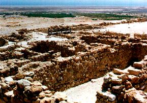 PH 1QUMRAN19: QUMRAN RUINS W/TITLE %