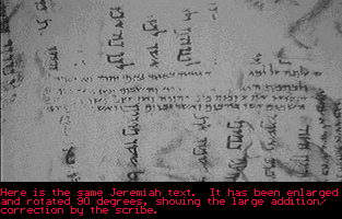 BK 4CORR: JER 7 MARGIN WRITING CLOSE, W/COMM %